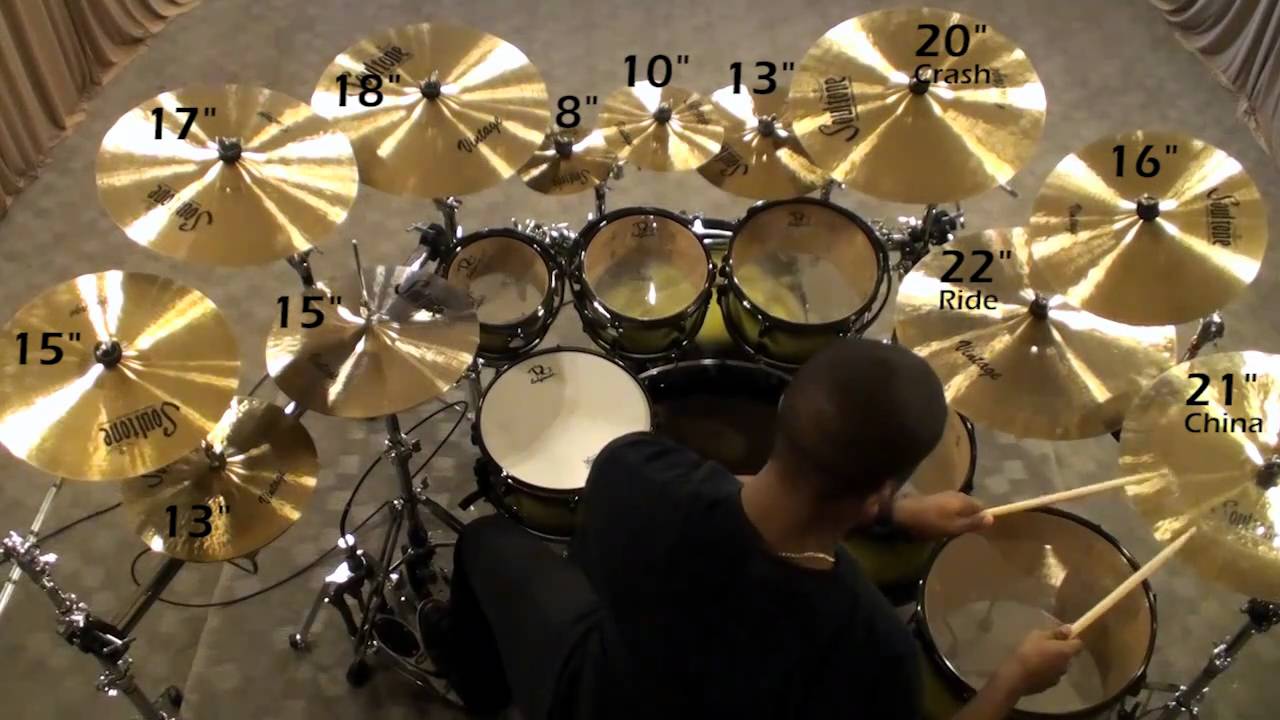 Soultone Cymbals Vintage Demo Video 2011