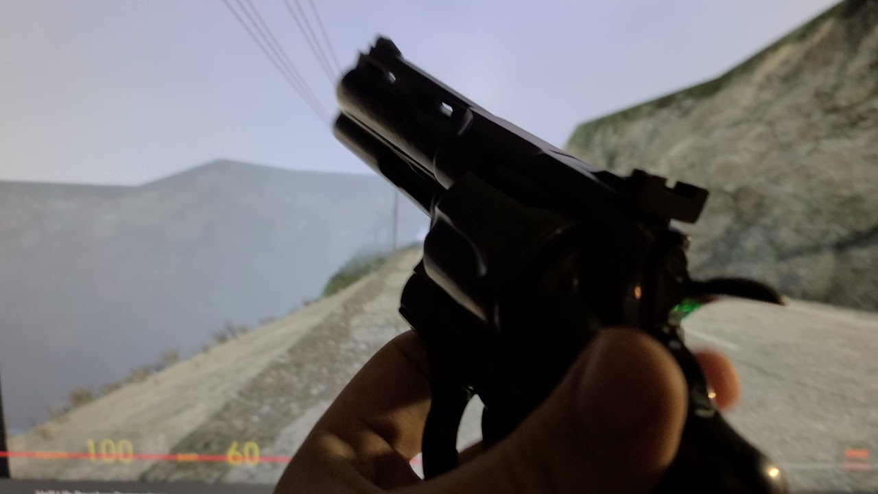 All of the Half-Life games got the Colt Python Revolver wrong.