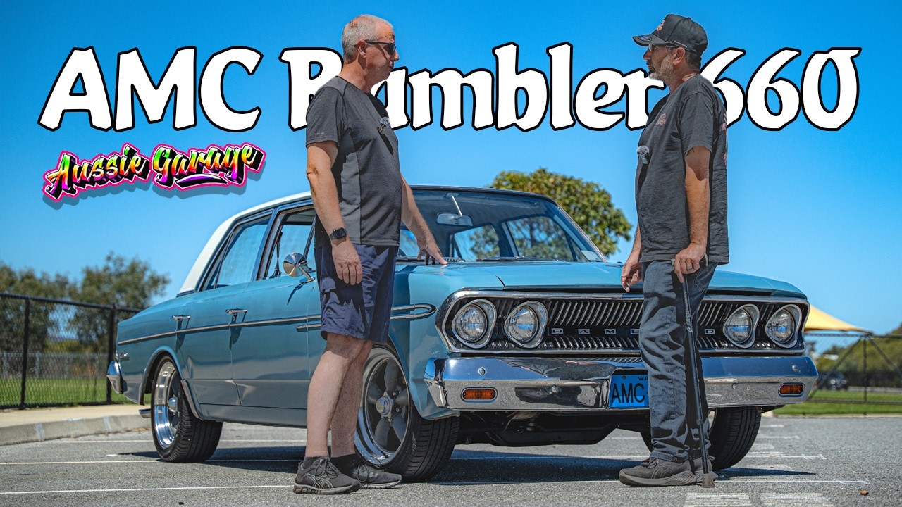 AMC Rambler 660 Classic 1963 года &mdash; редкий австралийский автомобиль с двигателем V8, которого вы ...