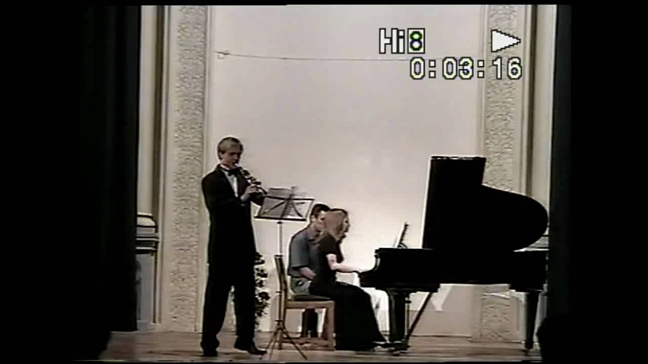 J. Brahms - Sonata for clarinet and piano Es-dur p.1