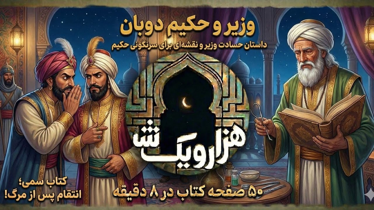 داستان هزار و یک شب -اپیزود۸- داستان وزیر و حکیم دوبان 