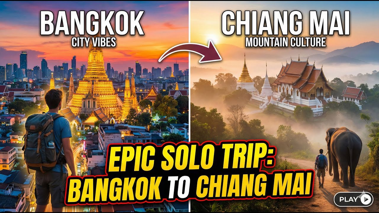 Bangkok to Chiang Mai: The Ultimate Backpacker’s Guide (Sleeper Train & 5-Day Itinerary)