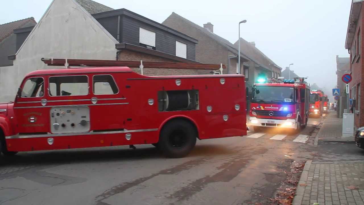 Brandweer Oudegem 75 jaar (OLDTIMERS!)