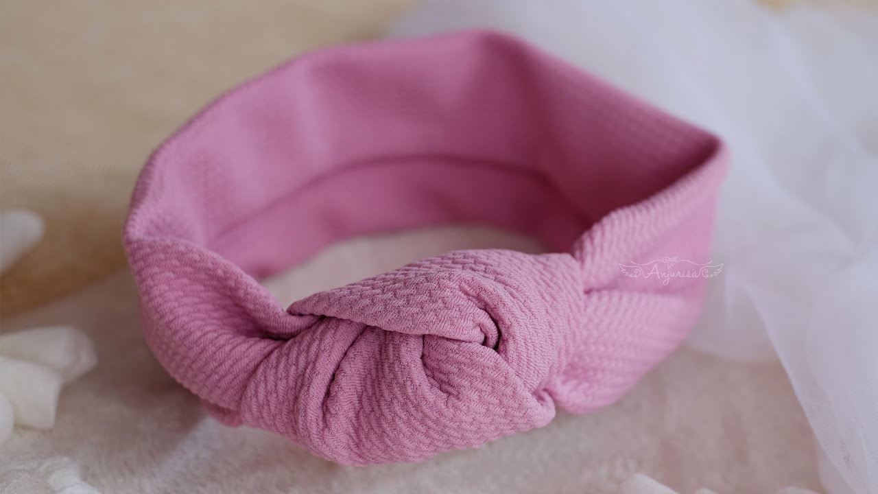 28 Seconds Top Knot Headband Tutorial (Bullet Headband)