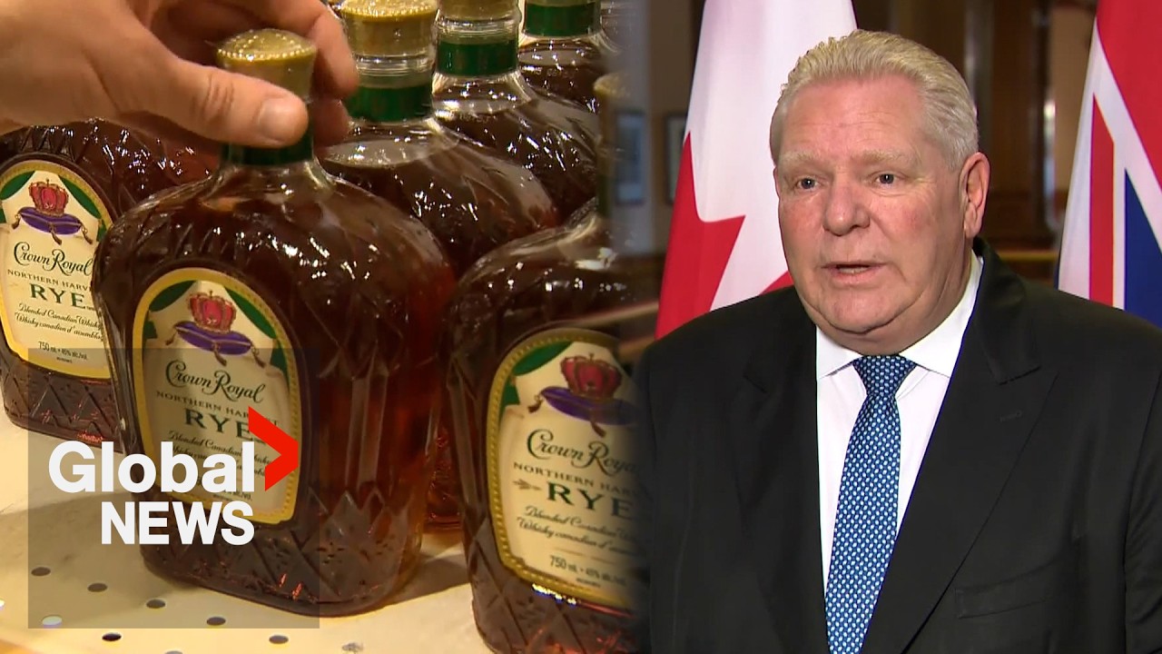 Ontario drops Crown Royal ban after Ford announces $23 million deal with Diageo