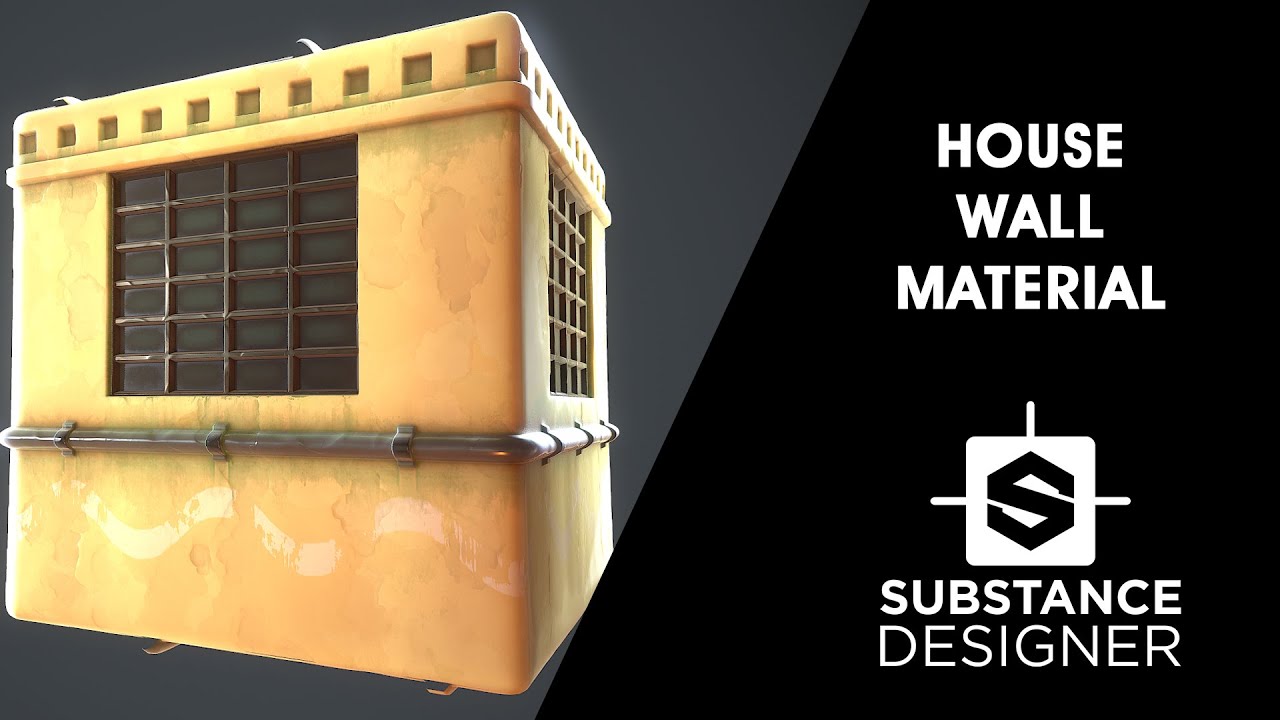 Substance Designer - House Wall Material