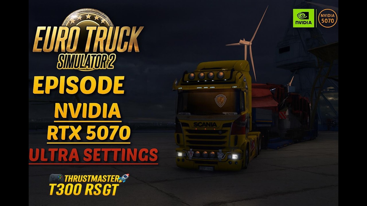 ETS2  2K Ultra Graphics | NVIDIA RTX 5070 Gameplay | 400% Scaling #ets2 #eurotrucksimulator2 #games