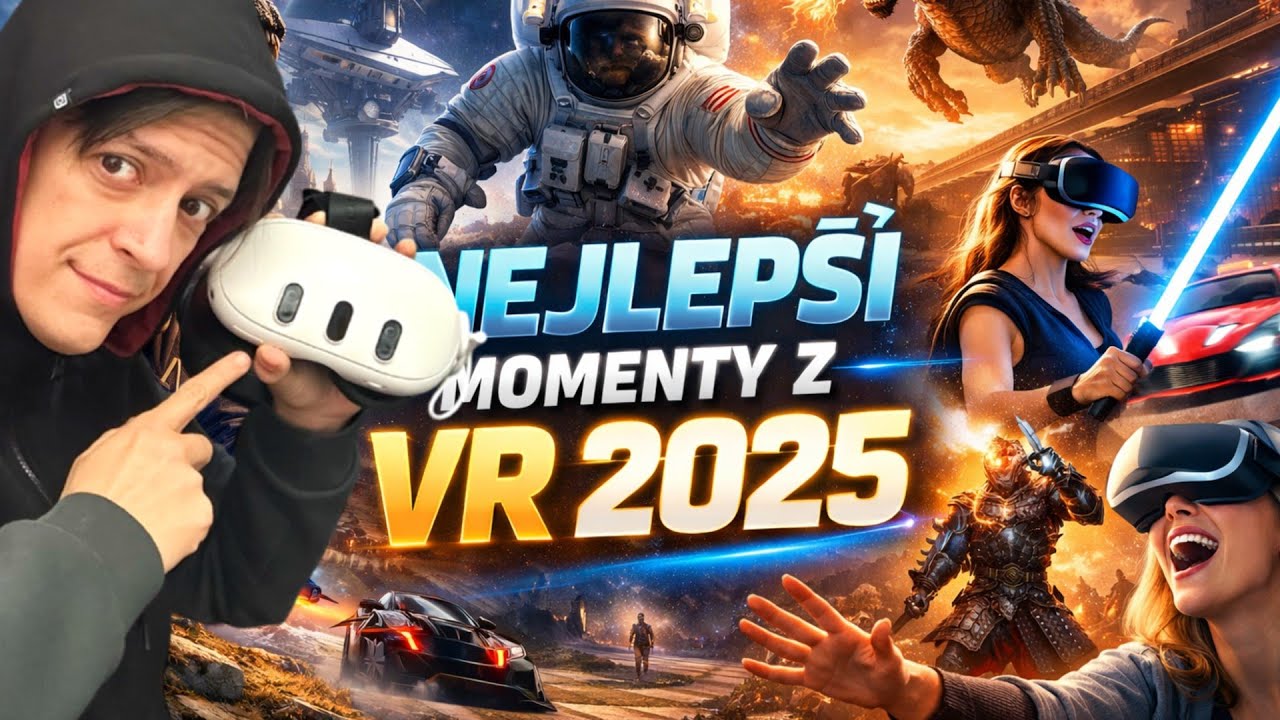 Nejlepší faily z hraní ve virtuální realitě 2025