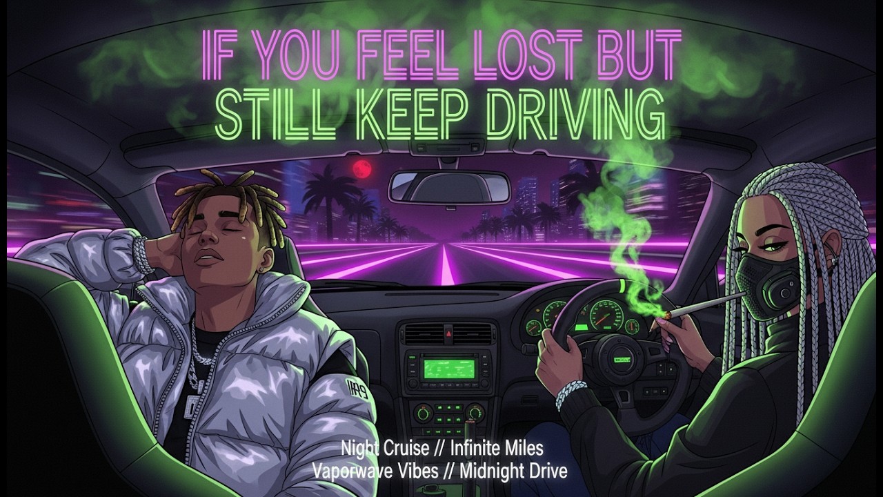 If You Feel Lost but Still Keep Driving Deep 420 Chill Rap & Bluesy Night Car Music