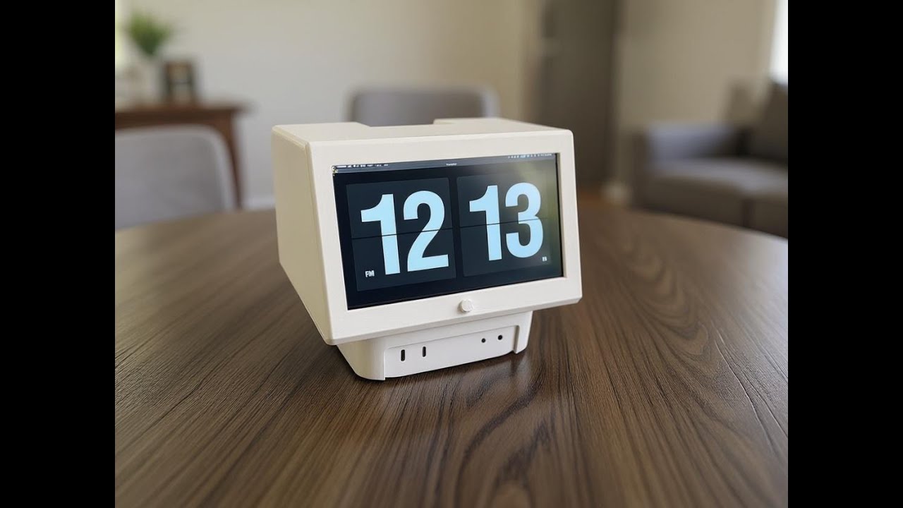 DIY Retro Mac Mini Dock with Screen | 3D Printed