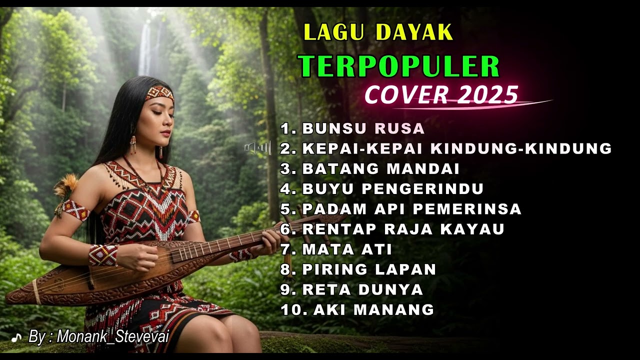 KUMPULAN Lagu Dayak IBAN terbaru 2025|| DJ XAVIER || BUNSU RUSA