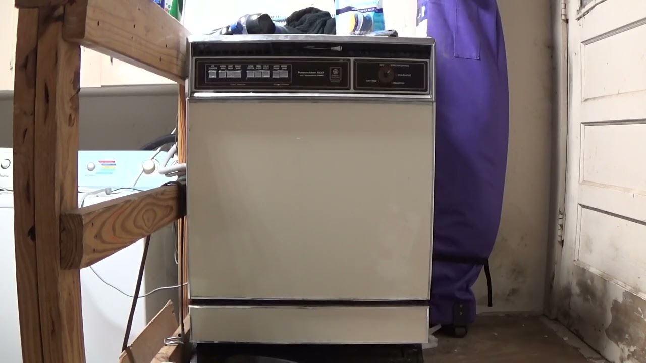 1987 GE Potscrubber 1200 - Normal cycle after being 