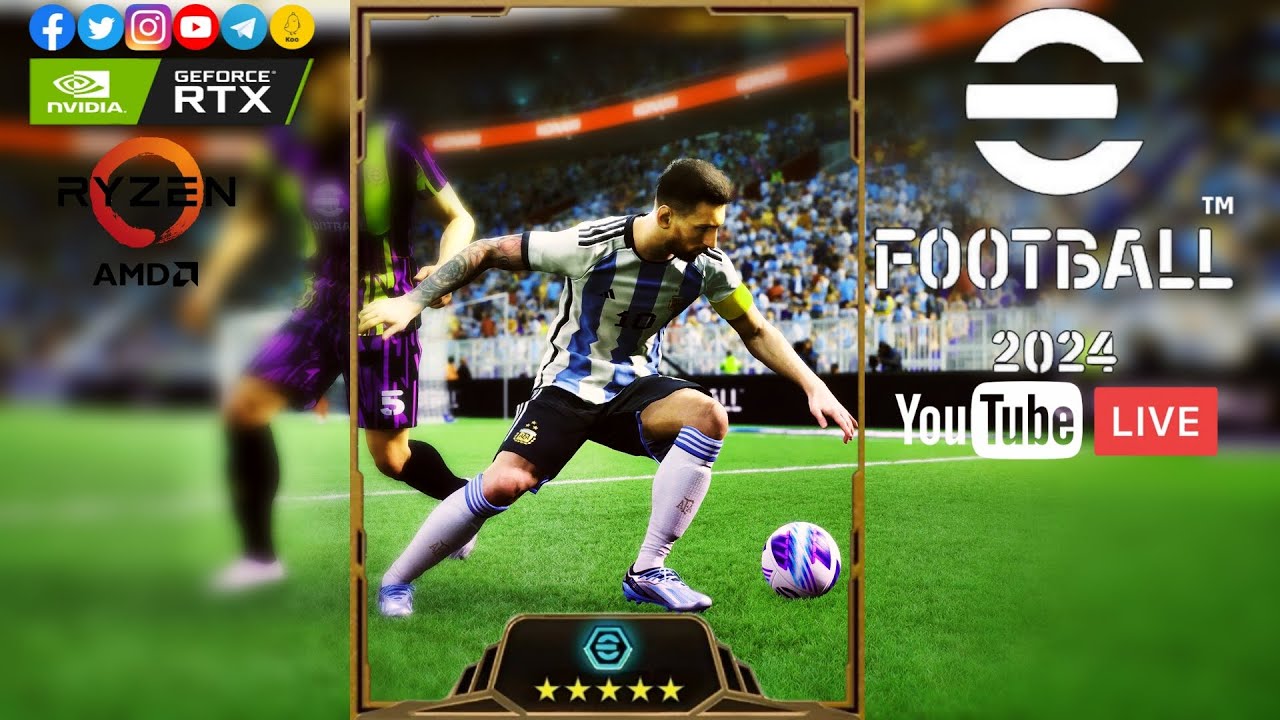 🔥🔥🔥💥💥efootball Xbox live on YouTube // #efootball