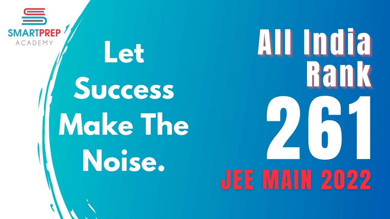 A proud moment for the Whole Bokaro city  | AIR -261 | JEE MAIN Topper.