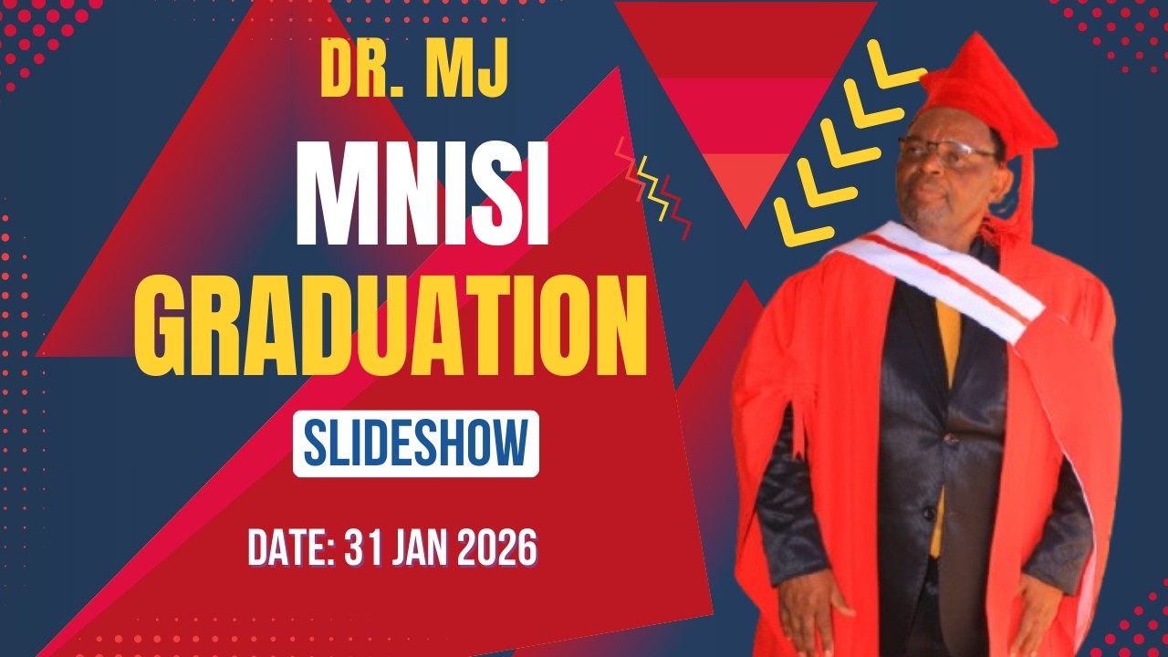 Dr. MJ Mnisi Graduation Ceremony