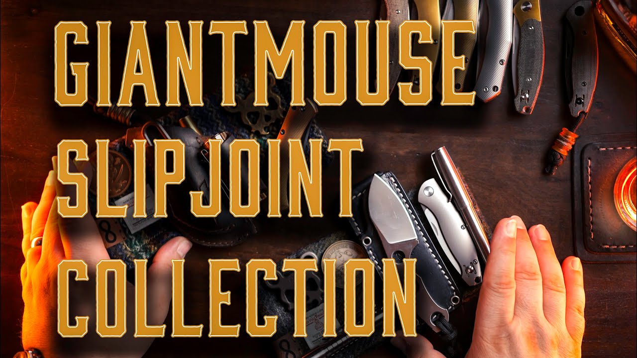 Die Sammlung wächst - Giantmouse Slipjoint Collection 2025