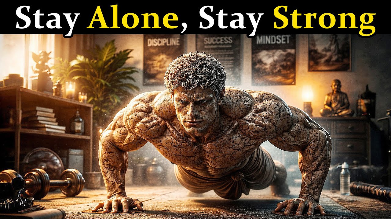 Stay Alone Until You Master Yourself | 5 Stoic Lessons