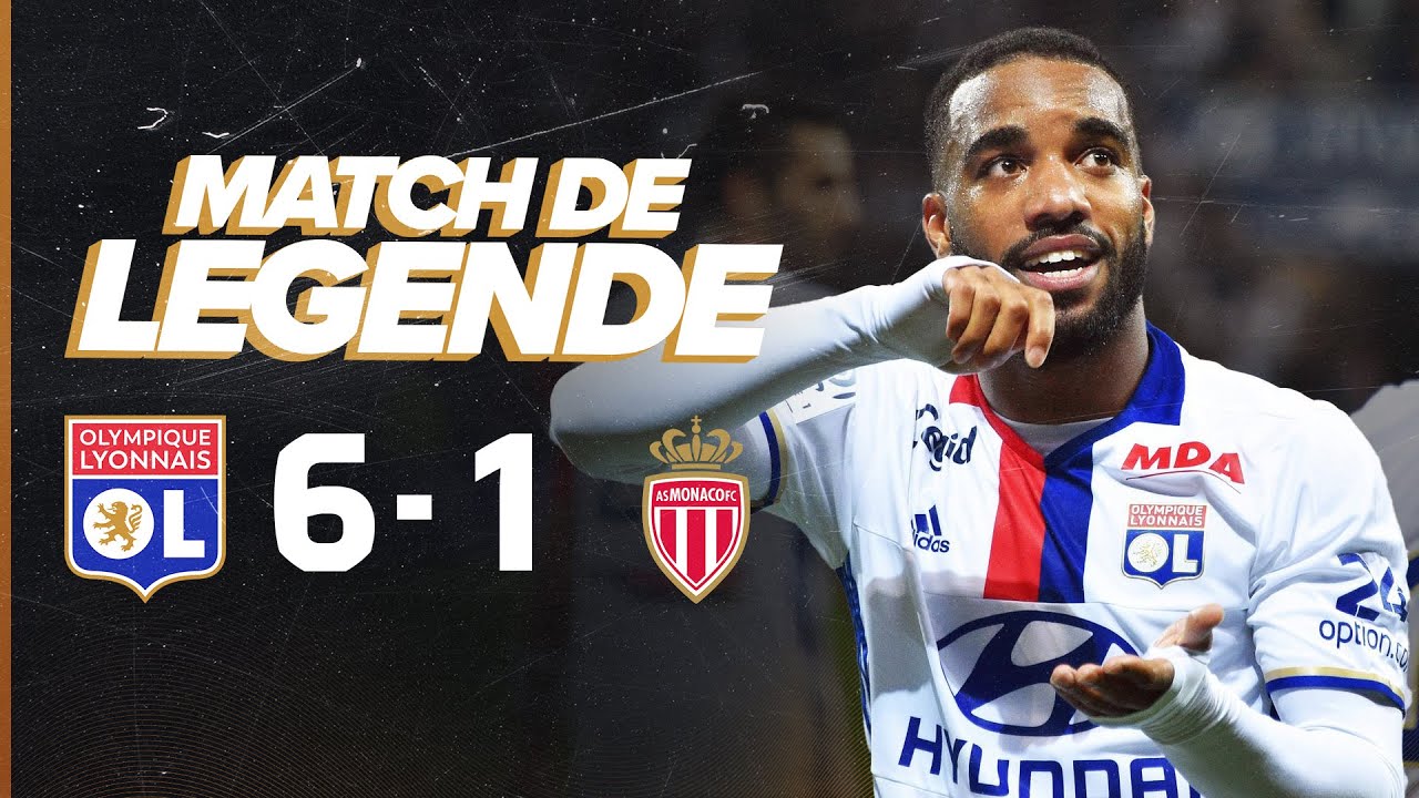 Un carton dans un stade chaud-bouillant : OL - Monaco 6-1 (2016)