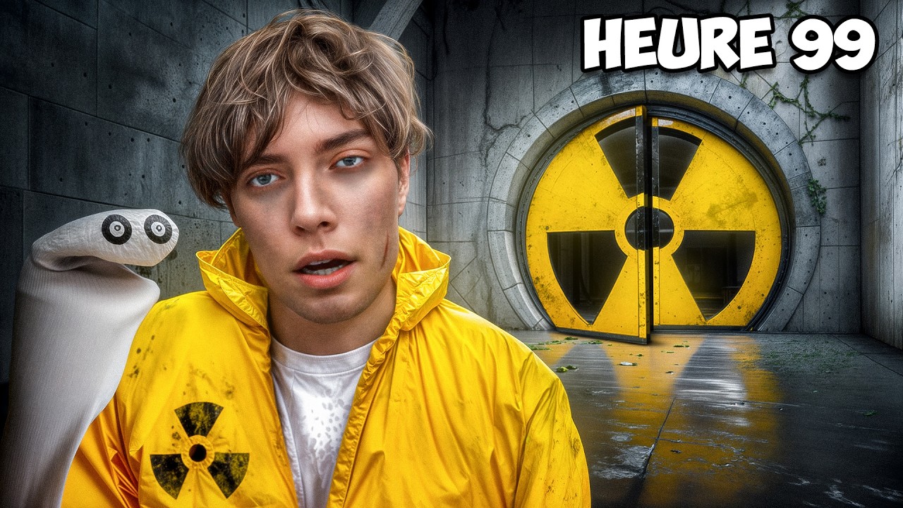 Je SURVIE Seul Dans Un BUNKER pendant 100 HEURES (le silence m'a détruit..)