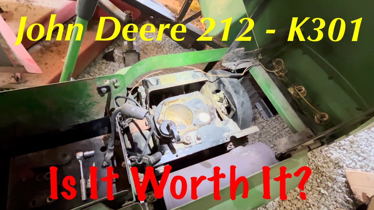 Ремонт двигателя John Deere 212. Часть 1. Что такое документ о повреждениях?