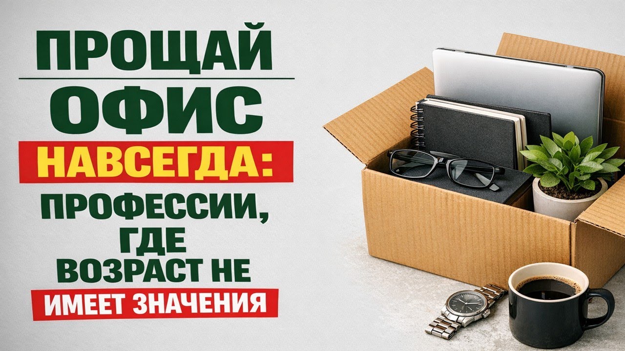 Ухожу из офиса после 40: реальные профессии без возрастного потолка и унизительных собеседований