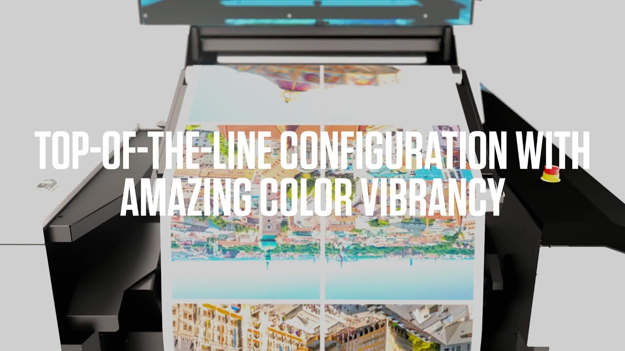 Next-level color inkjet production with ColorStream 6000 Chroma