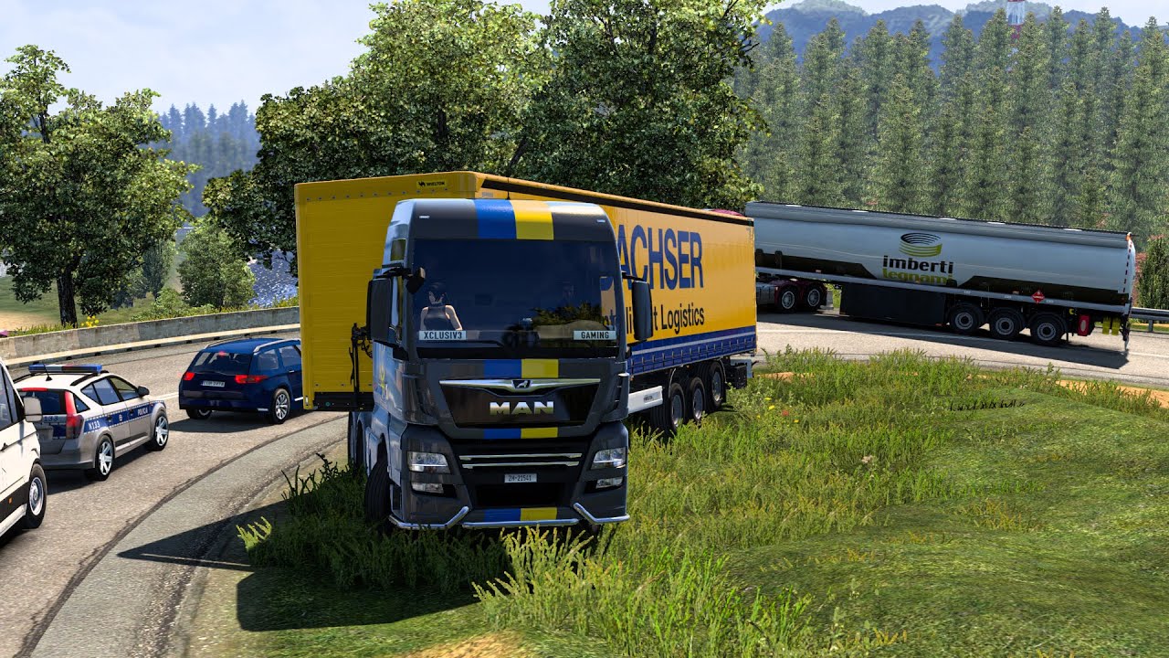 HAULING THROUGH AUSTRIA | MAN TGX |  #ETS2 1.51