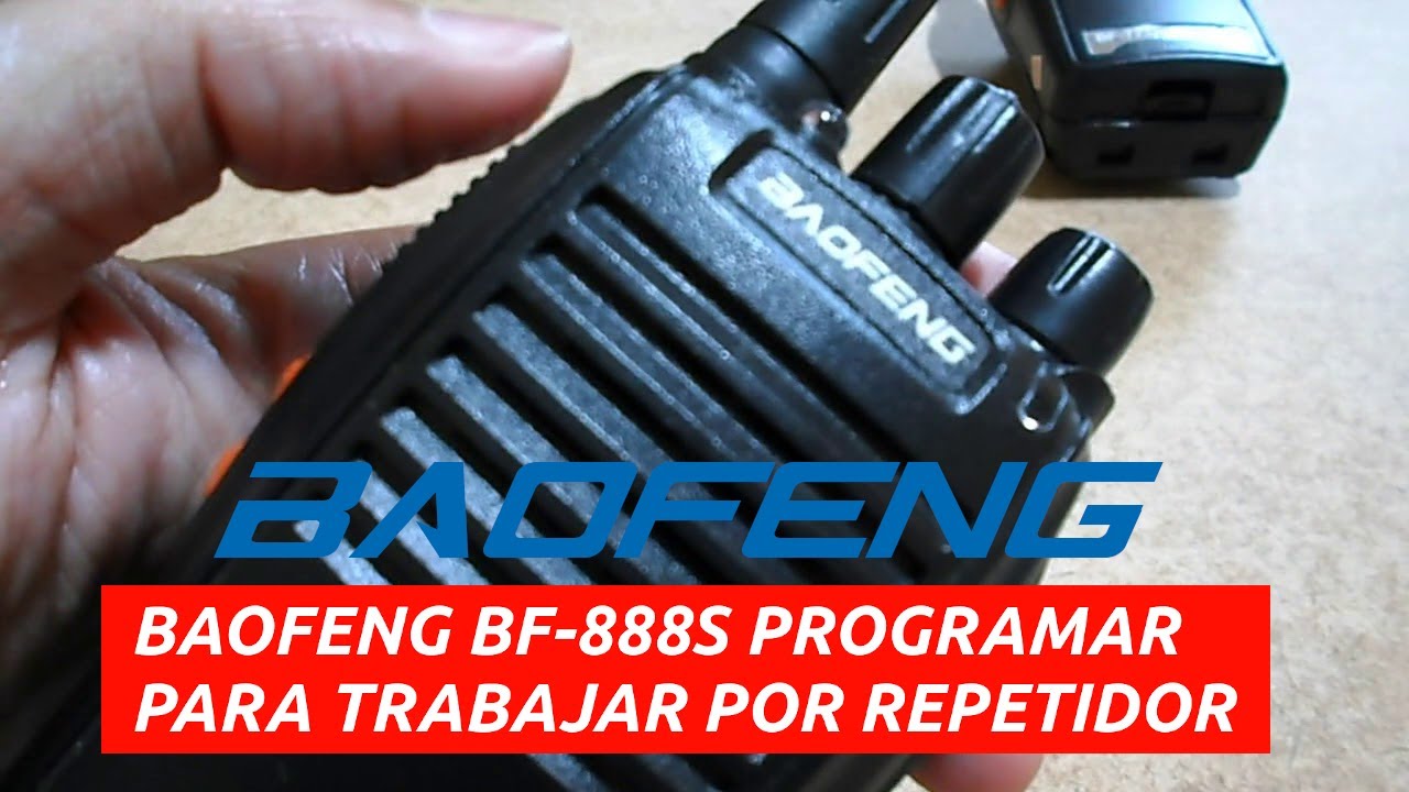 Учебник по программированию BAOFENG BF-888 для использования в ретрансляторе