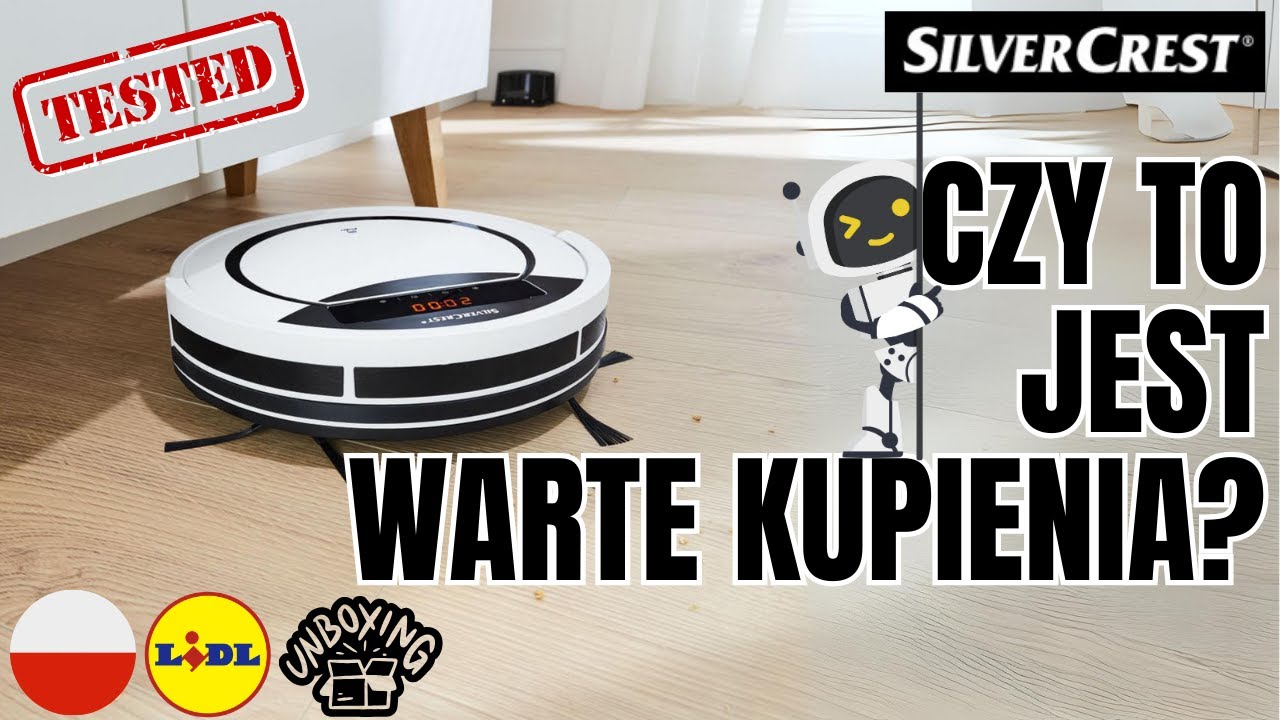ODKURZACZ AUTOMATYCZNY SilverCrest SSR 3000 A1 SSWR C2 SSR AL1 POLSKA POLSKI LIDL