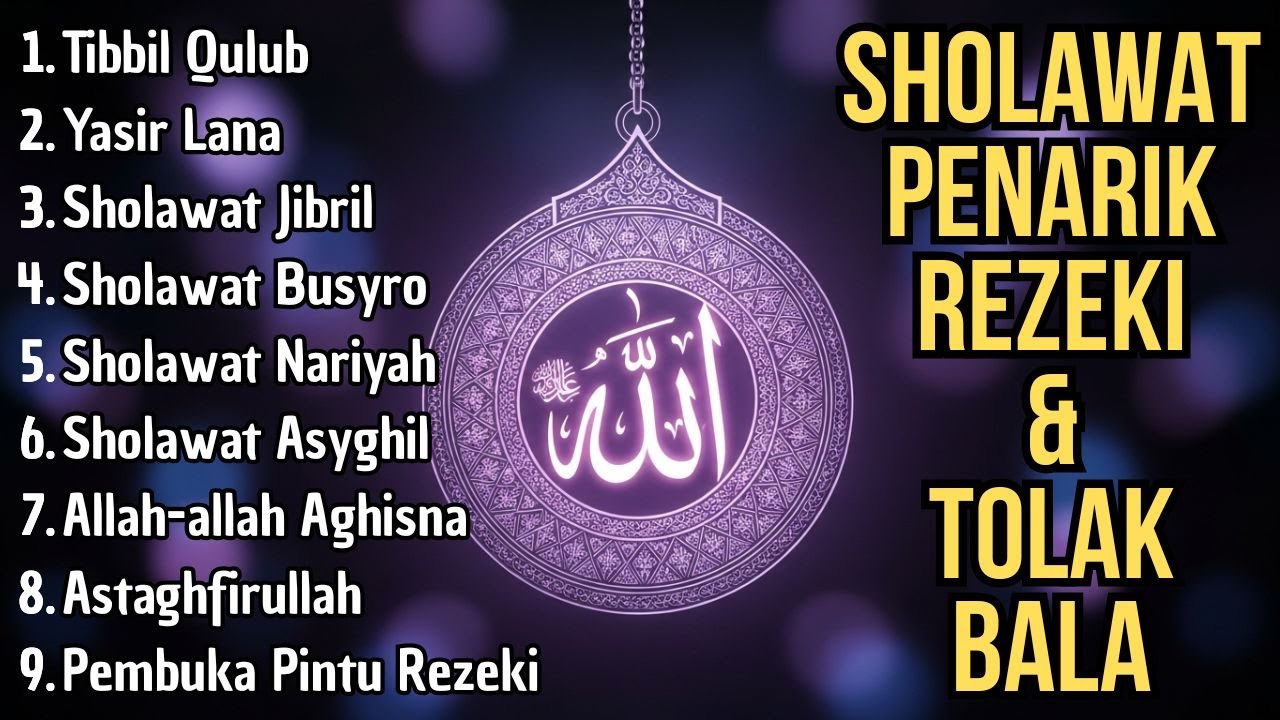 SHOLAWAT NABI DAN JIBRIL PENENANG JIWA | Playlist Sholawat Merdu Terbaru 2026