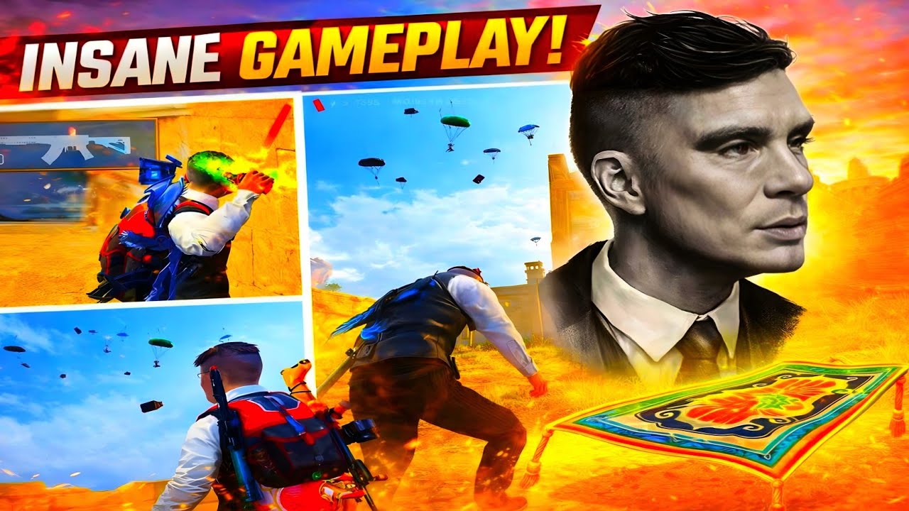 THOMAS SHELBY MODE ON 😈🔥 | Magic Carpet Entry + 1v4 INSANE Clutch 😱 | BGMI Insane Gameplay