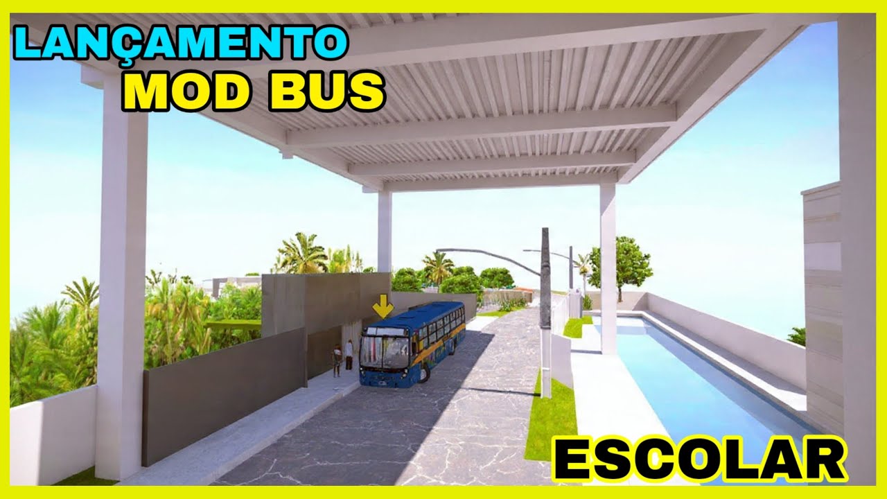 🔵 Próton bus simulador - FANTÁSTICO LANÇAMENTO DO MOD BUS ESCOLAR