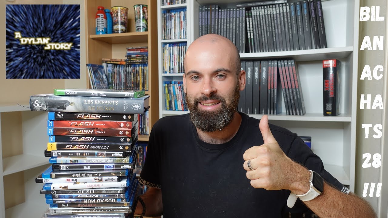 BILAN ACHATS 28 : LIVRE/JEUVIDÉO/BLURAY/4K/STEELBOOK !!! JUILLET 2025