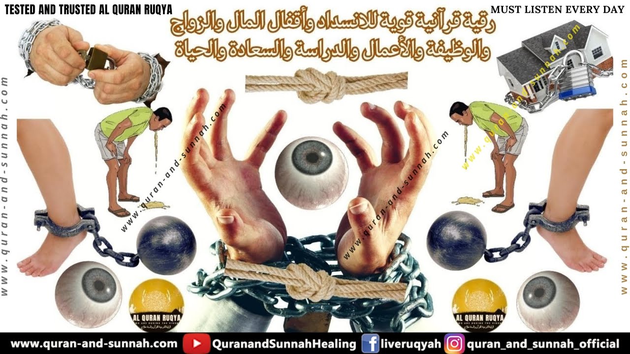 Strong Quran Ruqyah for Blockages & Locks in Money, Marriage, Job, Business, Study, Happiness & Life