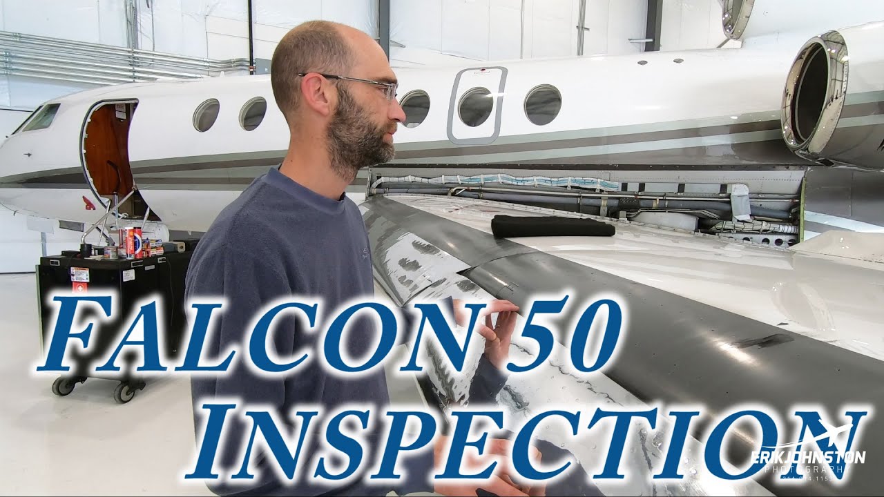 Falcon 50 Inspection Day 1 Mechanics Corner