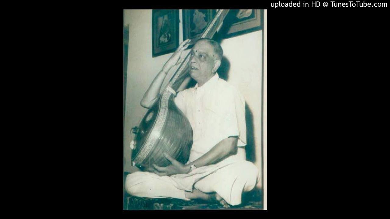 GN Balasubramaniam - rAma ninnE nammitini - sAranga - poochi srinivasa iyengar