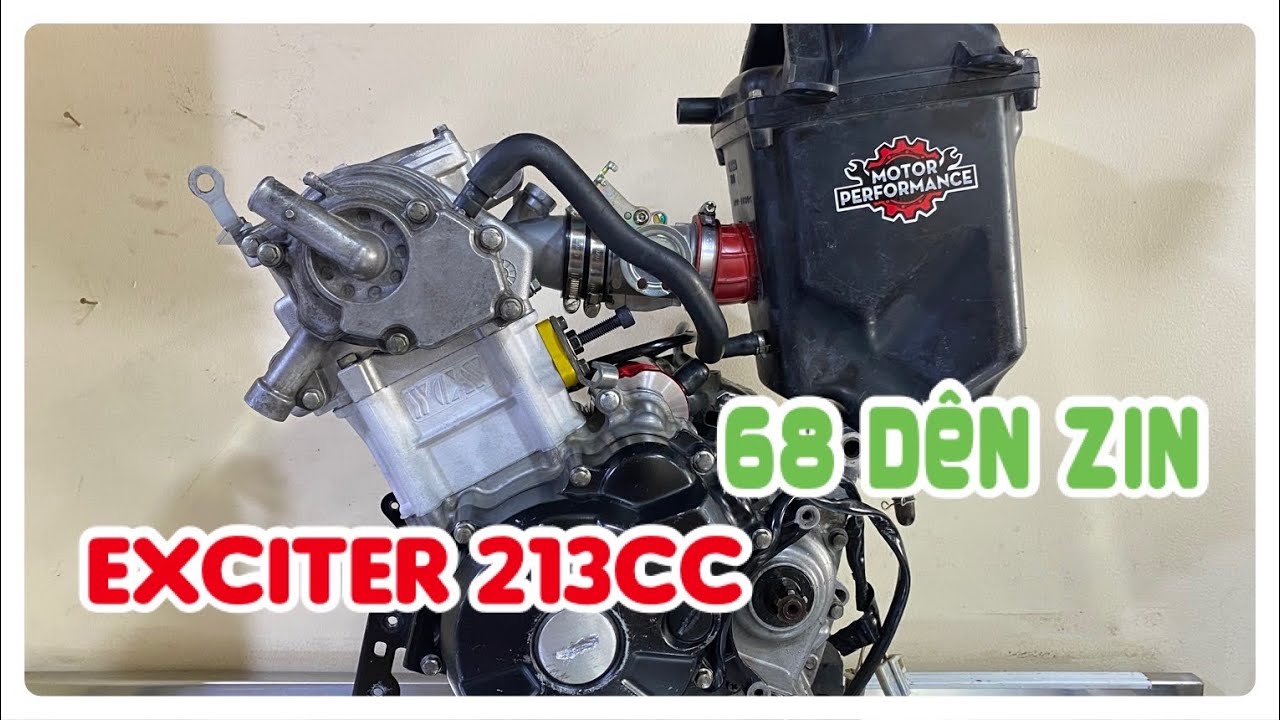 Exciter 150cc nâng cấp lên 68zz được 213cc