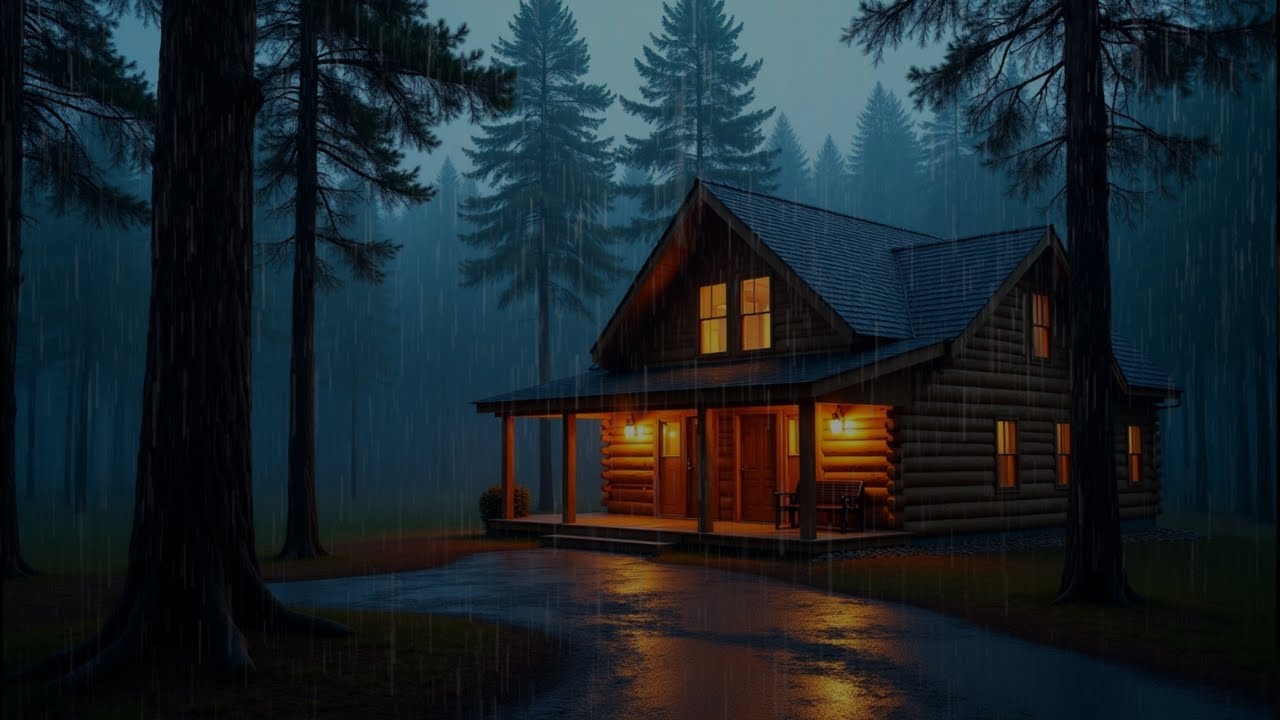 Perfect Rain Sounds For Sleeping - Relax, Rain And Thunder Sounds For Deep Sleep