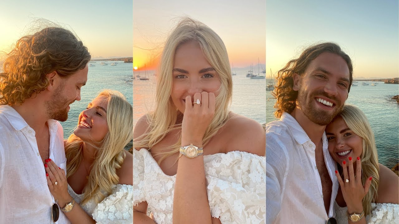 WE GOT ENGAGED!