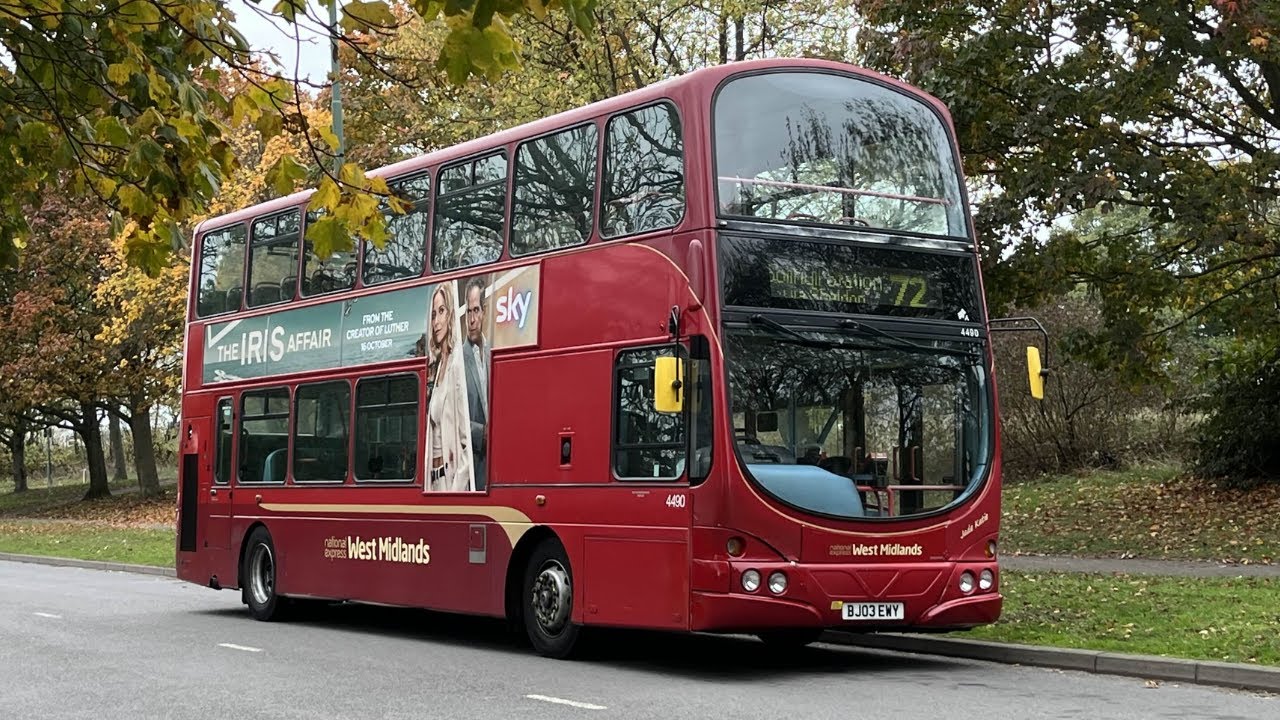 Idle looping! NXWM 4490 (BJ03 EWY) Service 72