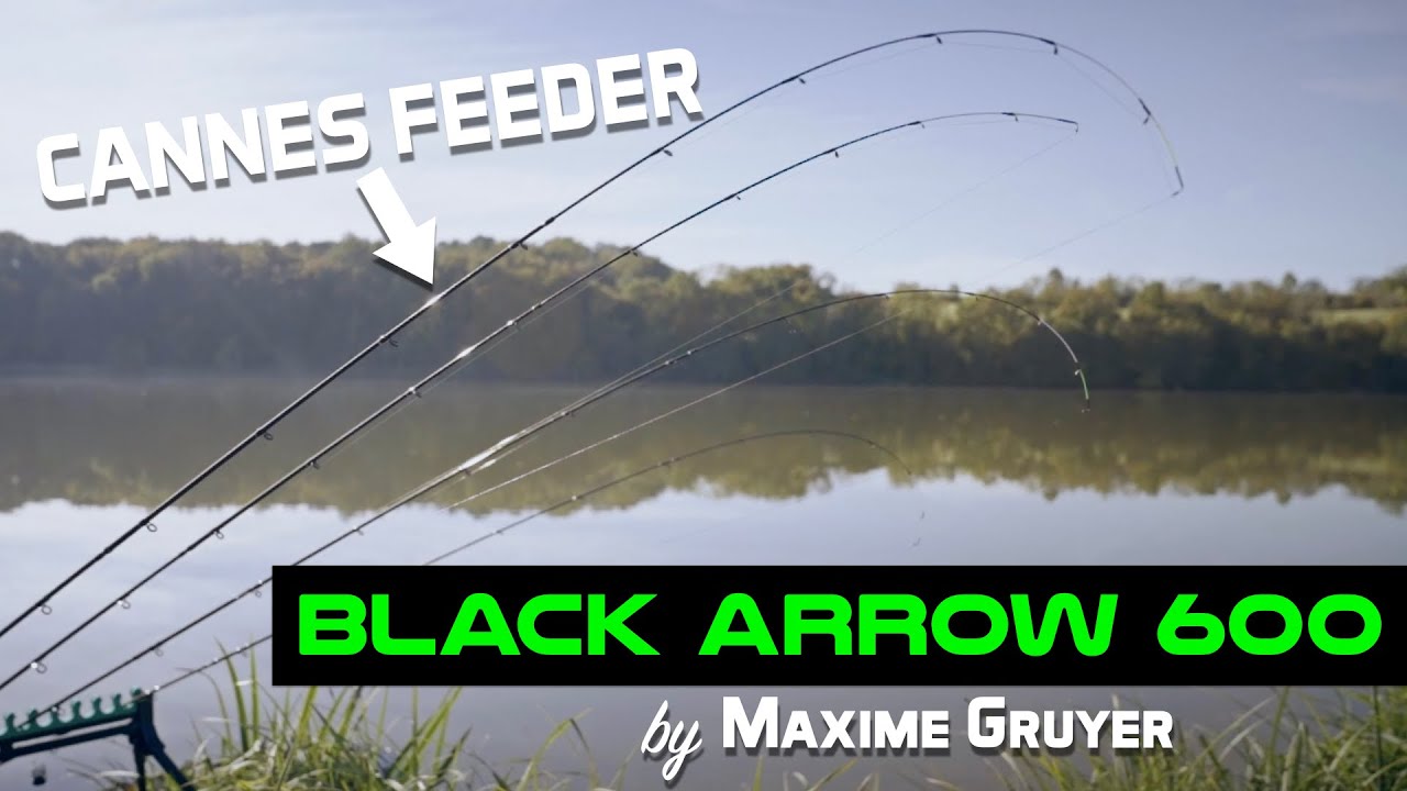 Nouvelles cannes Feeder : les Black Arrow 600 !!!