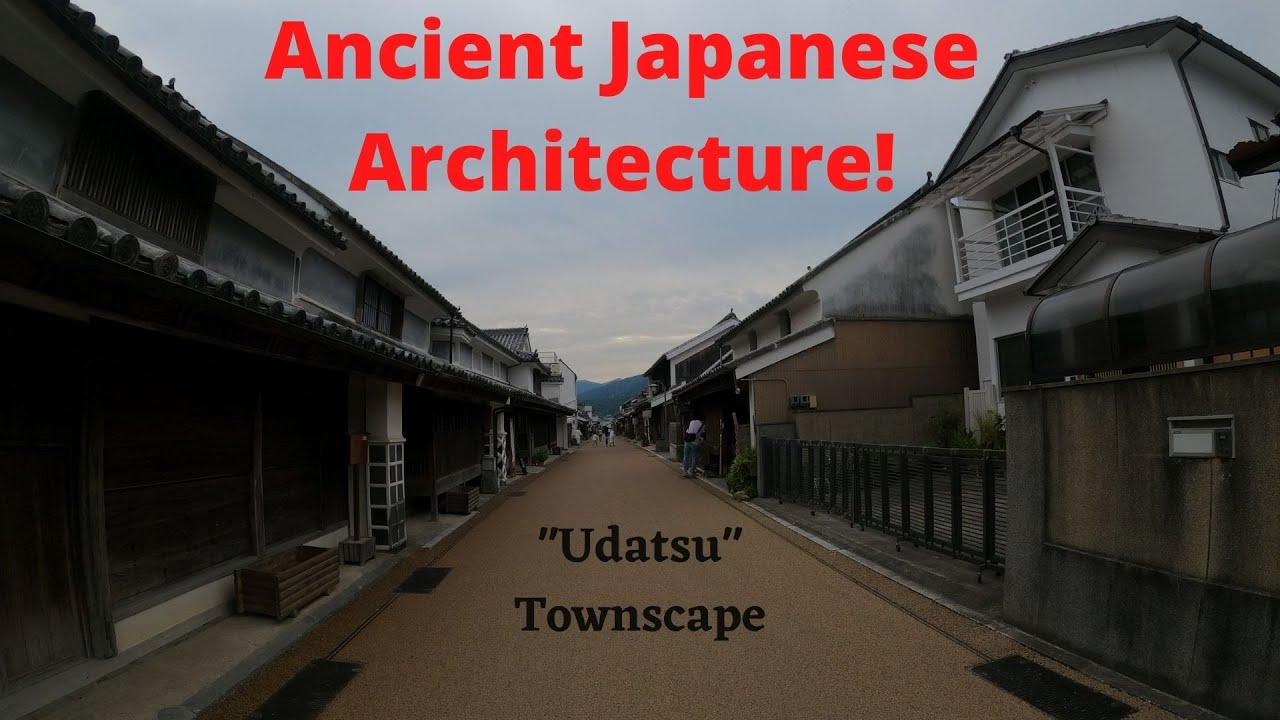 Japan's old school street in Tokushima Prefecture