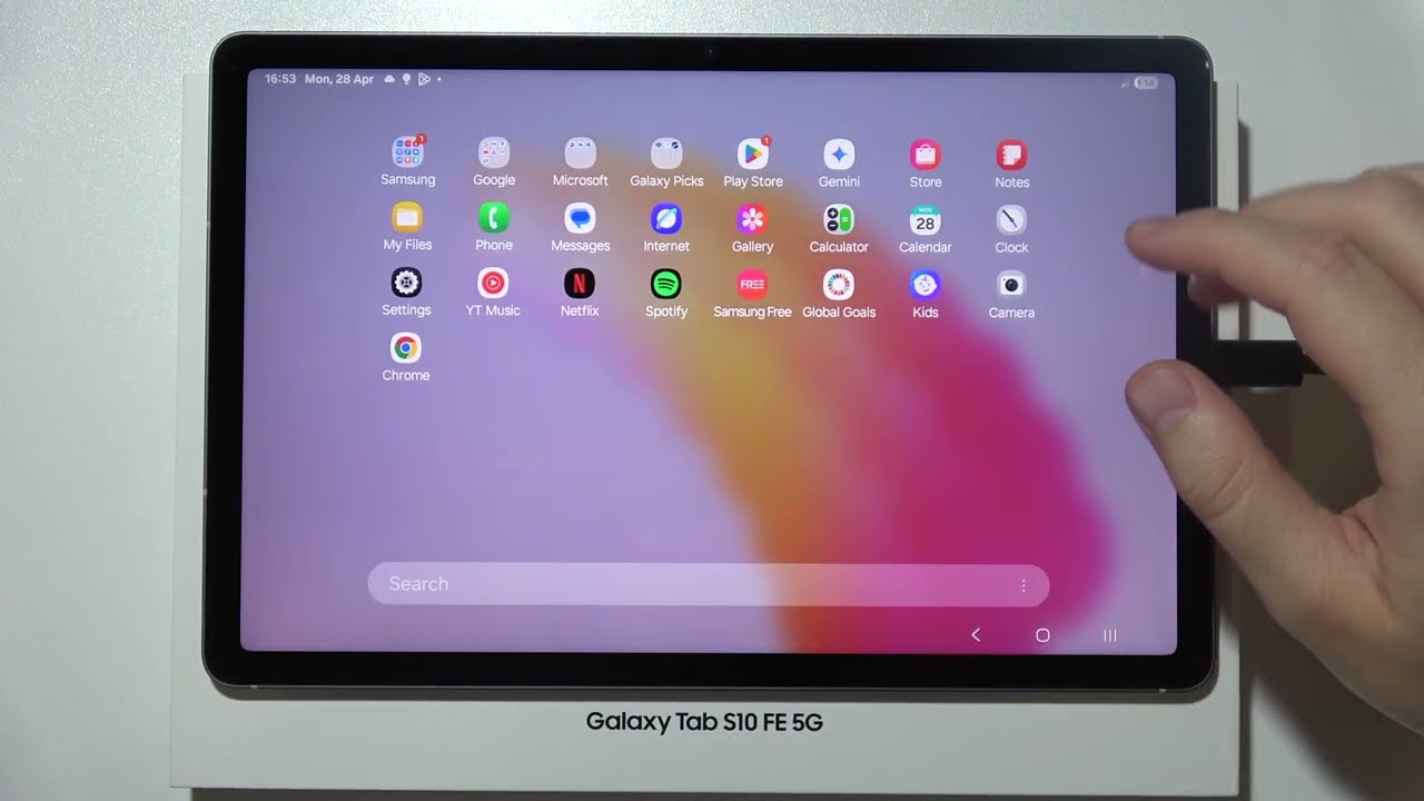 How to Rotate Screen on Samsung Galaxy Tab S10 FE/FE+