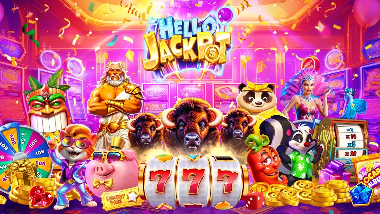 Hello Jackpot&trade; &mdash; игровые автоматы казино (от EVERFUN GAMES) Видео игрового процесса для iOS (HD)