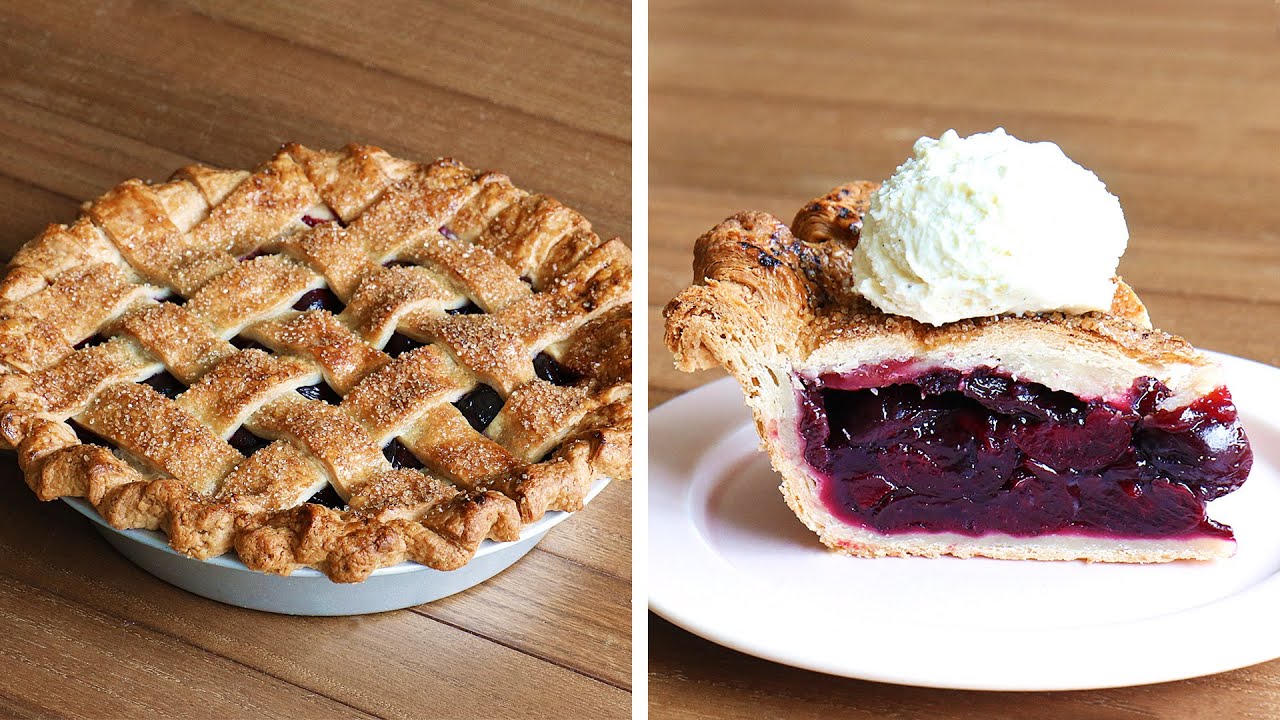 여름엔 체리파이 꼭 만드세요🍒 상큼 바삭 얼마나 맛있게요 Cherry Pie Recipe
