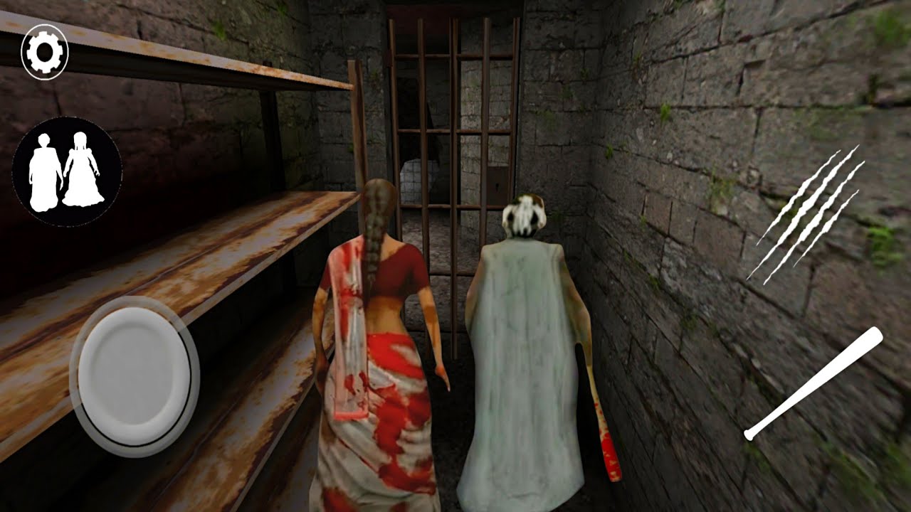 Playing as Granny and Kamla in Granny 3 | Granny 3 Mod Menu Update