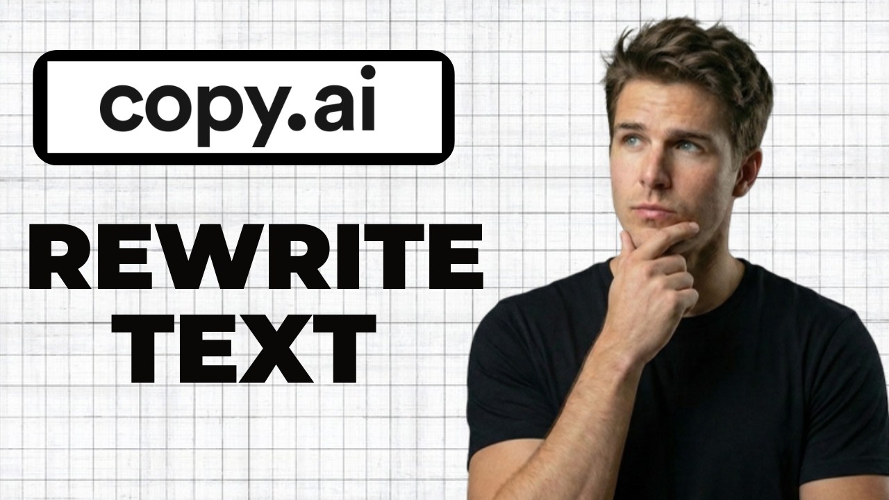 How To Rewrite Text In Copy.ai (2026 Guide)