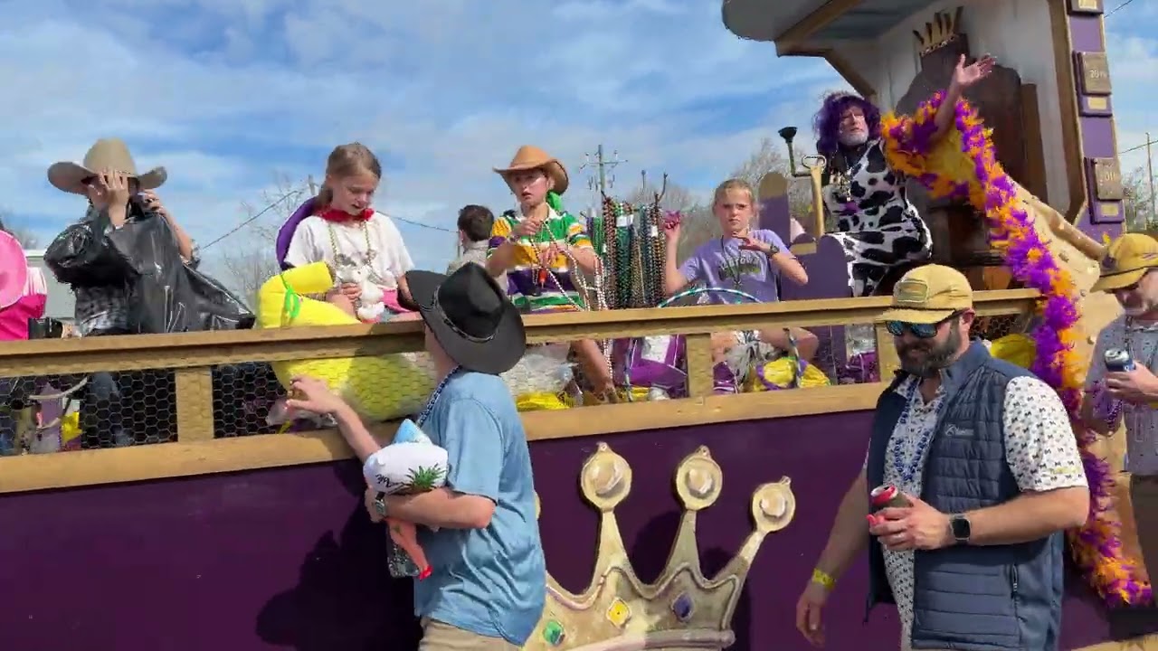 Mobile Mardi Gras Fat Tuesday 2026 – KOR, Court 2026 & Comic Cowboy in 4K