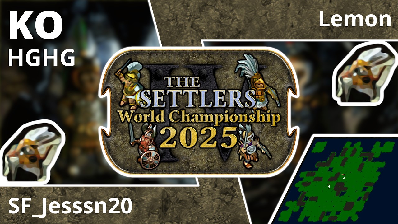 [EN] SF_Jesssn20 vs Lemon | Game 2 for 3rd place | The Settlers IV World Championship 2025