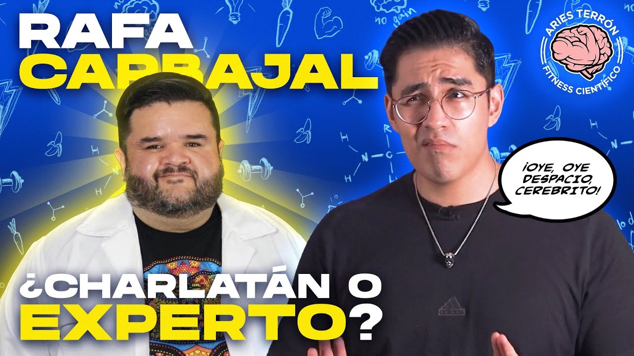 NUTRIÓLOGO reacciona a RAFA CARBAJAL: ¿CHARLATÁN o EXPERTO? 🤔